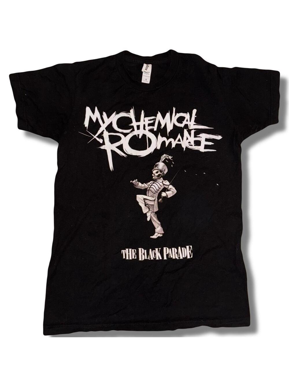 Y2K My Chemical Romance black parade band shirt - Size S